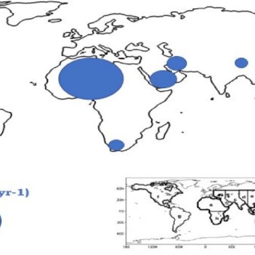 A-numerical-study-of-the-contributions-of-dust-source-regions-to-the-global-dust-budget